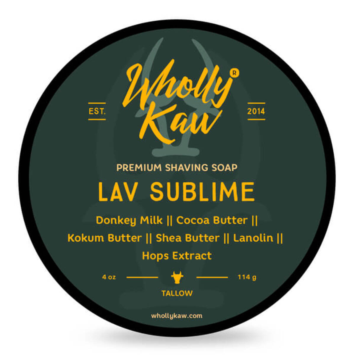 Wholly Kaw Lav Sublime mydło do golenia 114 g